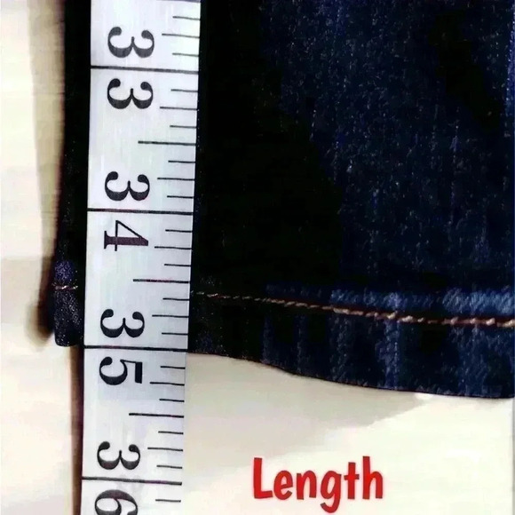 Levi's 535 Juniors 9S/C Legging Skinny Blue Denim Jeans Stretch Original VTG Y2K - Picture 16 of 16